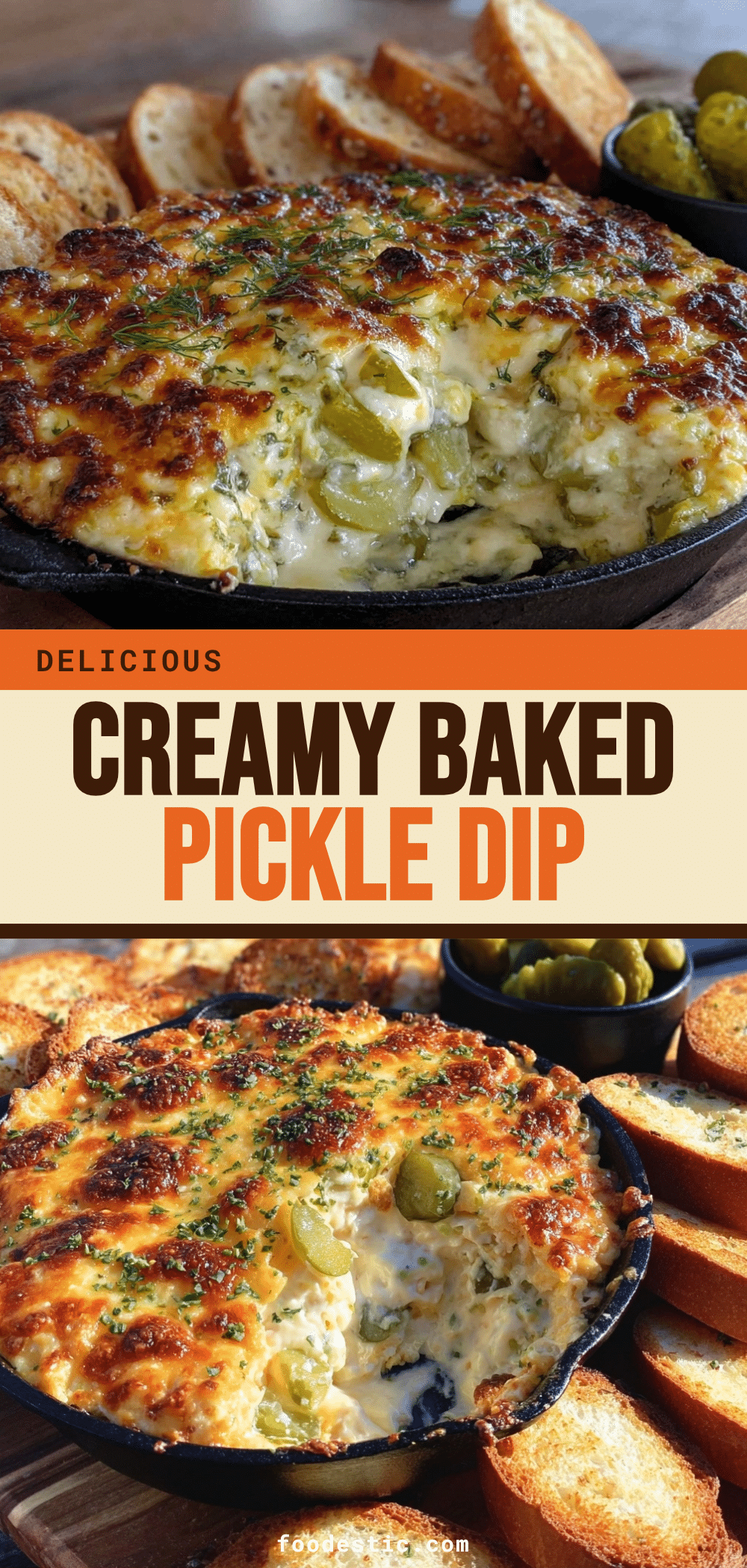 baked dill pickle dip recipe