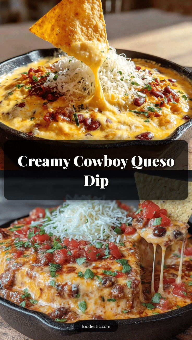 Cheesy Cowboy Queso Dip recipe
