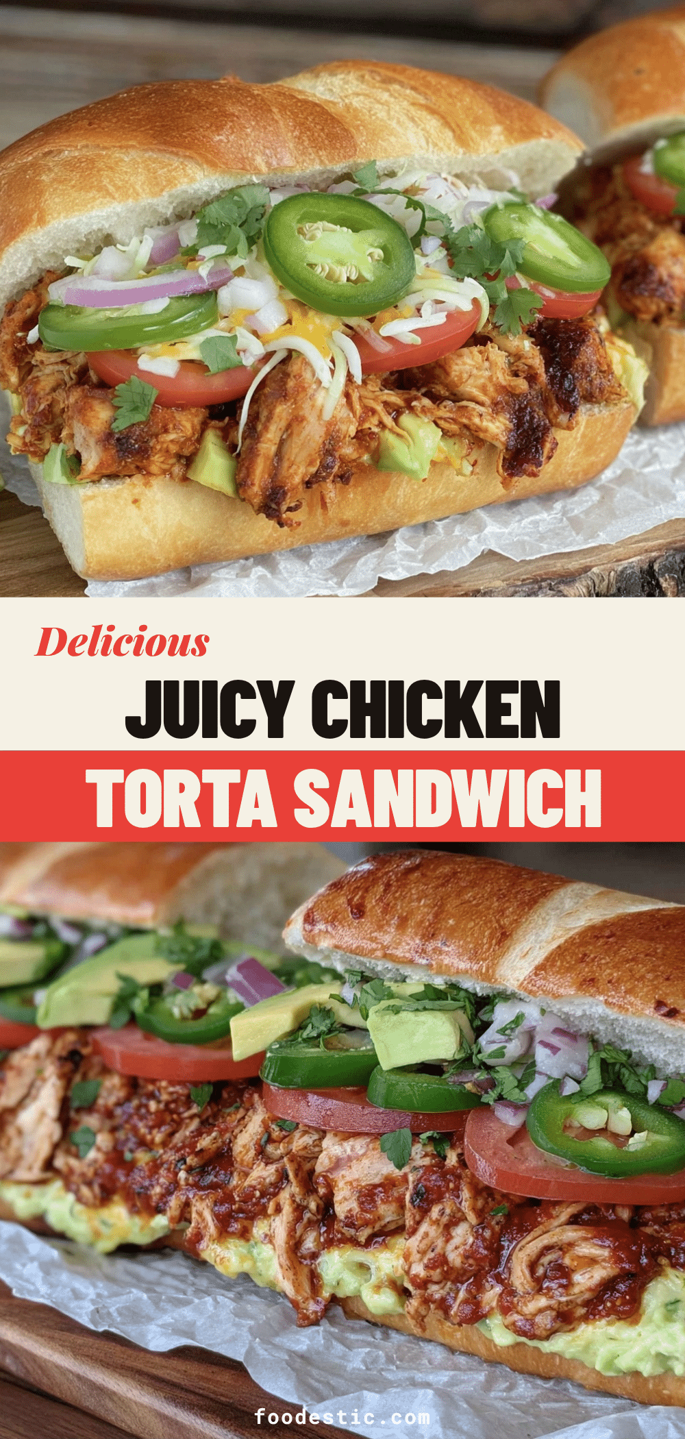 chicken torta sandwich recipe