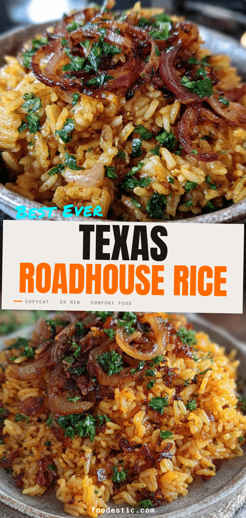 copycat Texas Roadhouse seasoned rice recipe