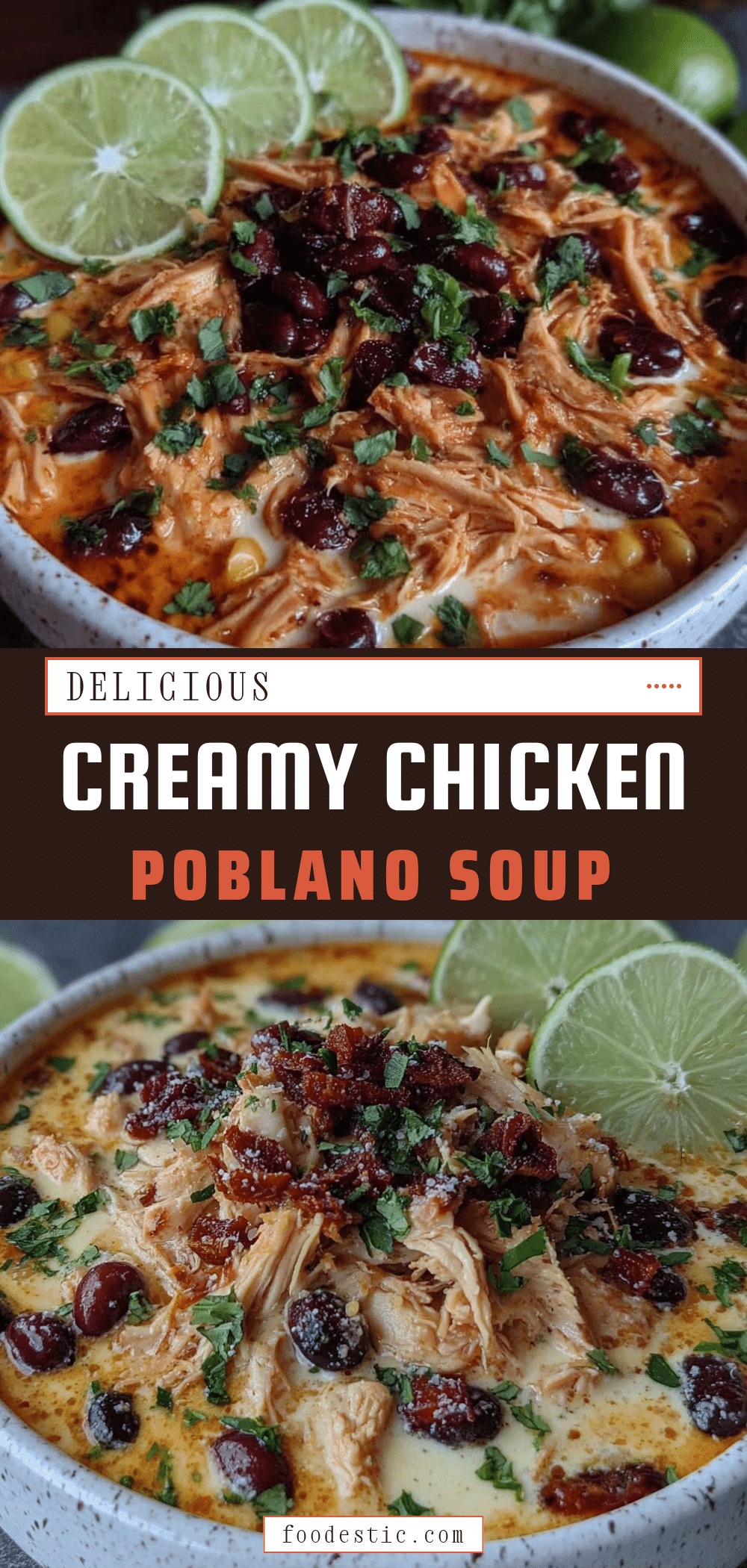 creamy chicken poblano soup recipe