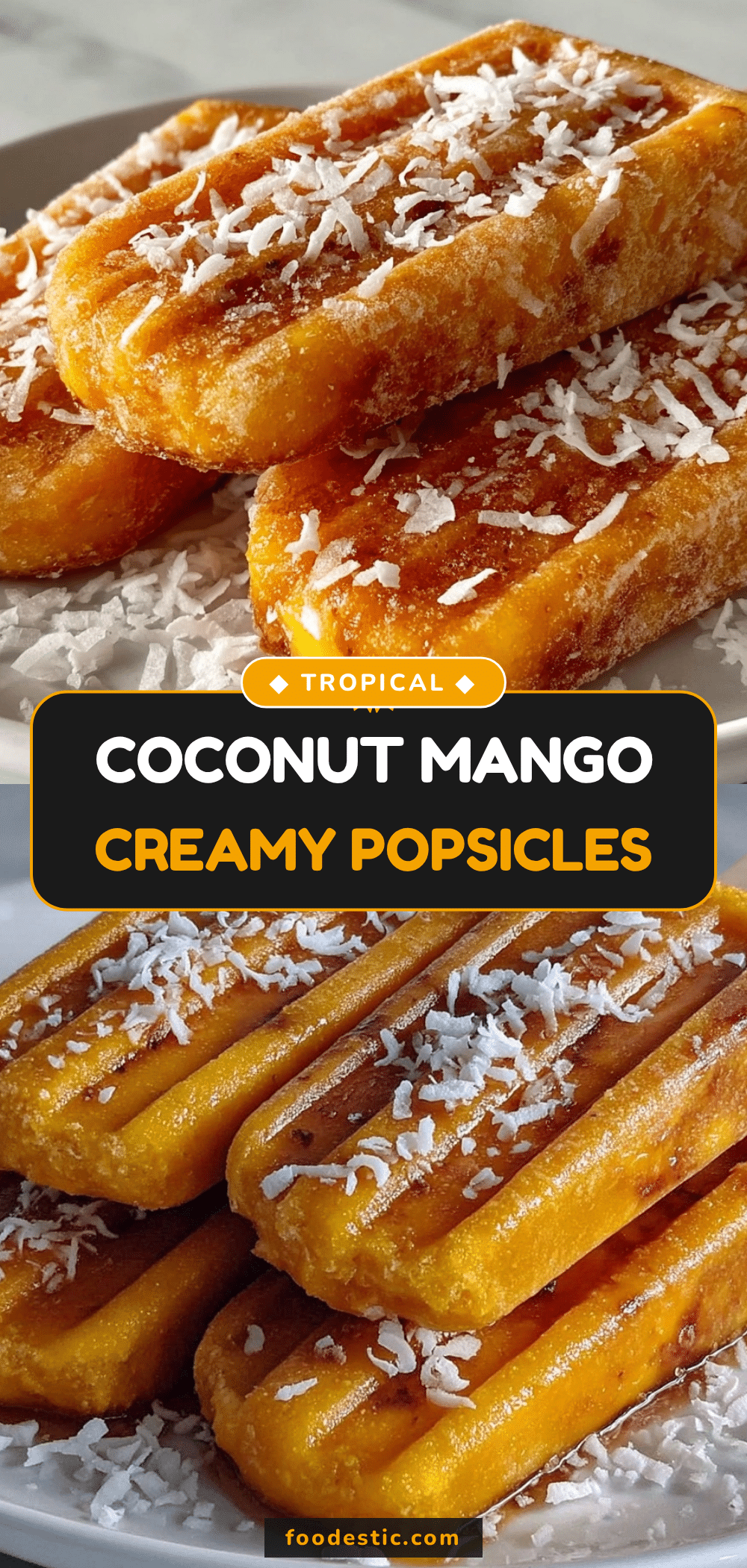 creamy coconut mango popsicles recipe