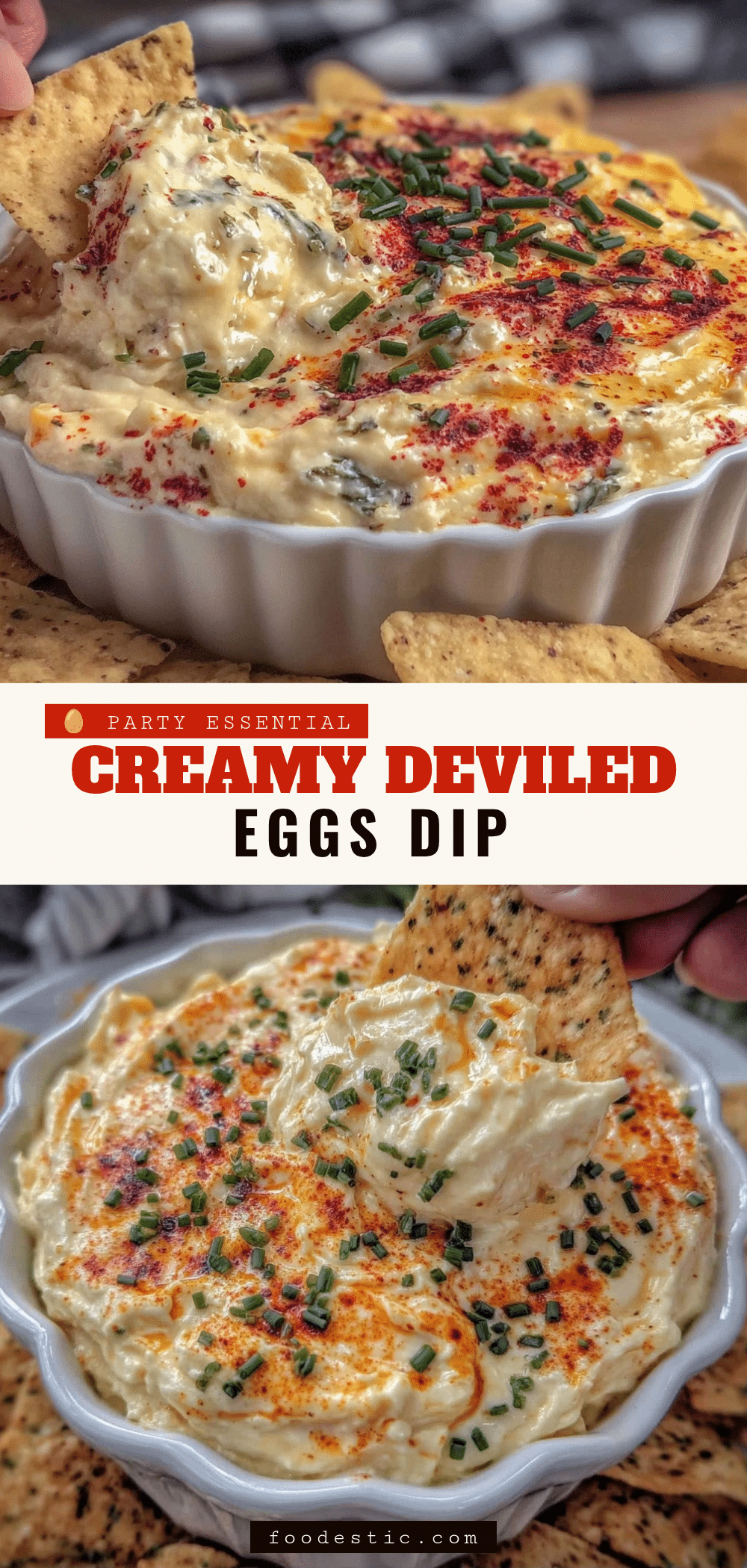 creamy deviled eggs dip recipe
