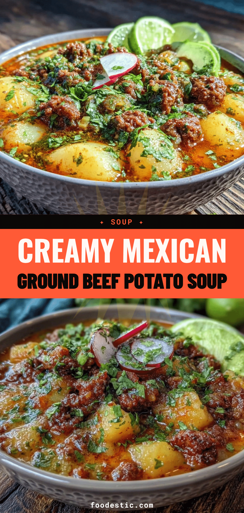 creamy mexican ground beef potato soup recipe