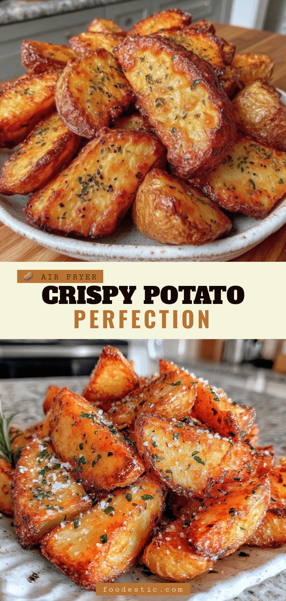 crispy air fryer potatoes recipe