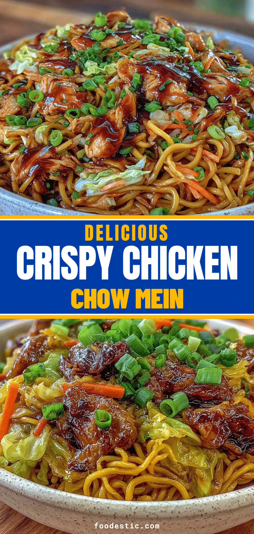 crispy chicken chow mein recipe