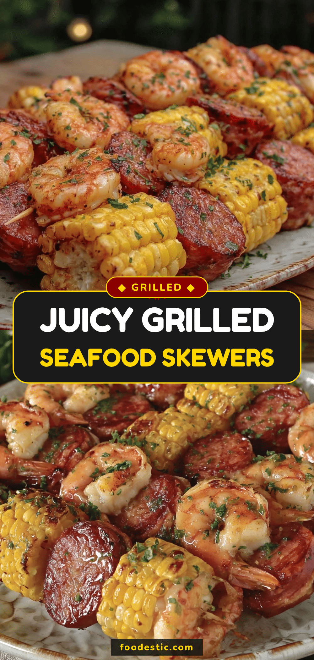 crispy grilled seafood skewers recipe