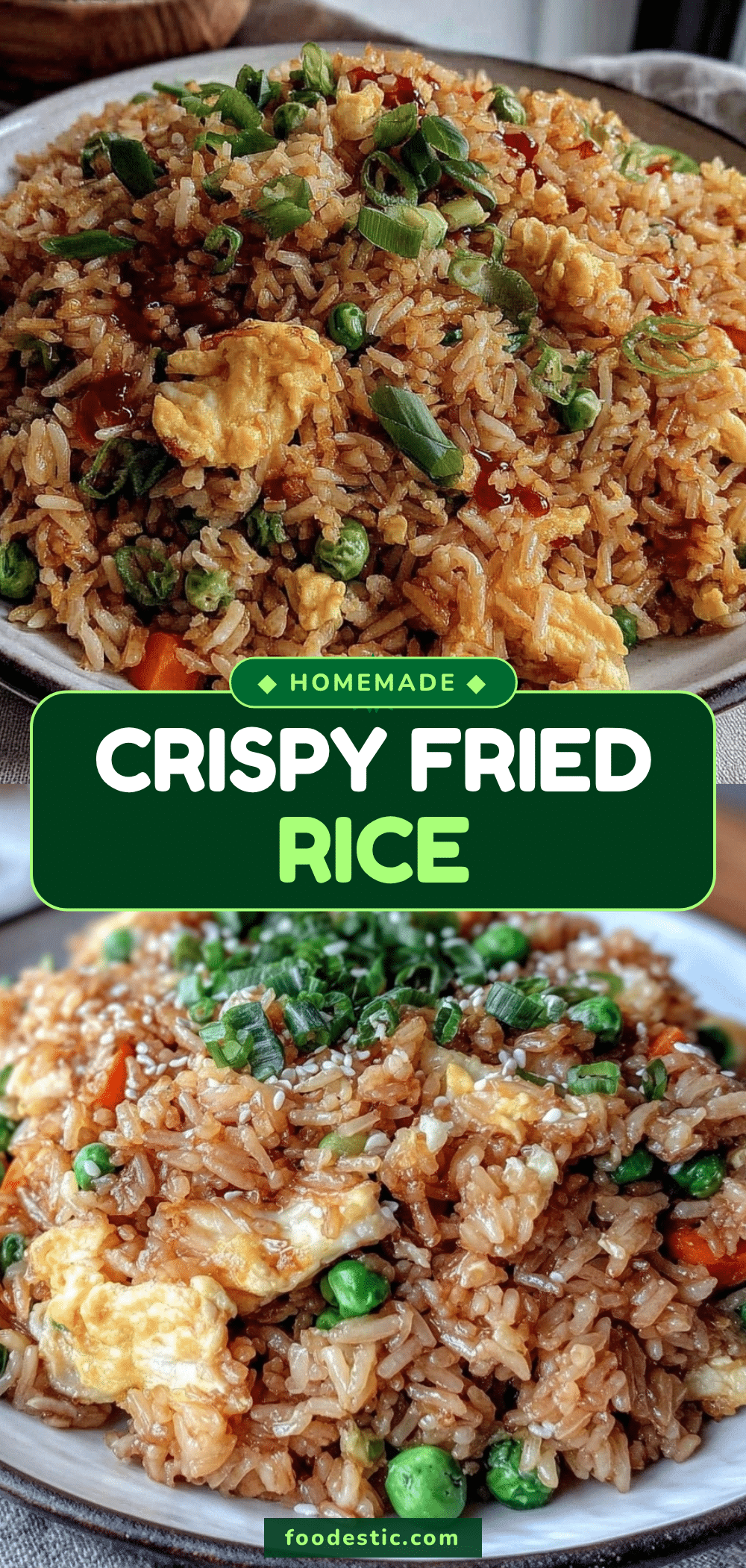 crispy homemade fried rice recipe