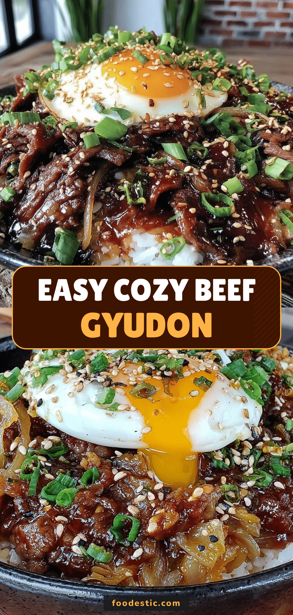 easy beef gyudon recipe
