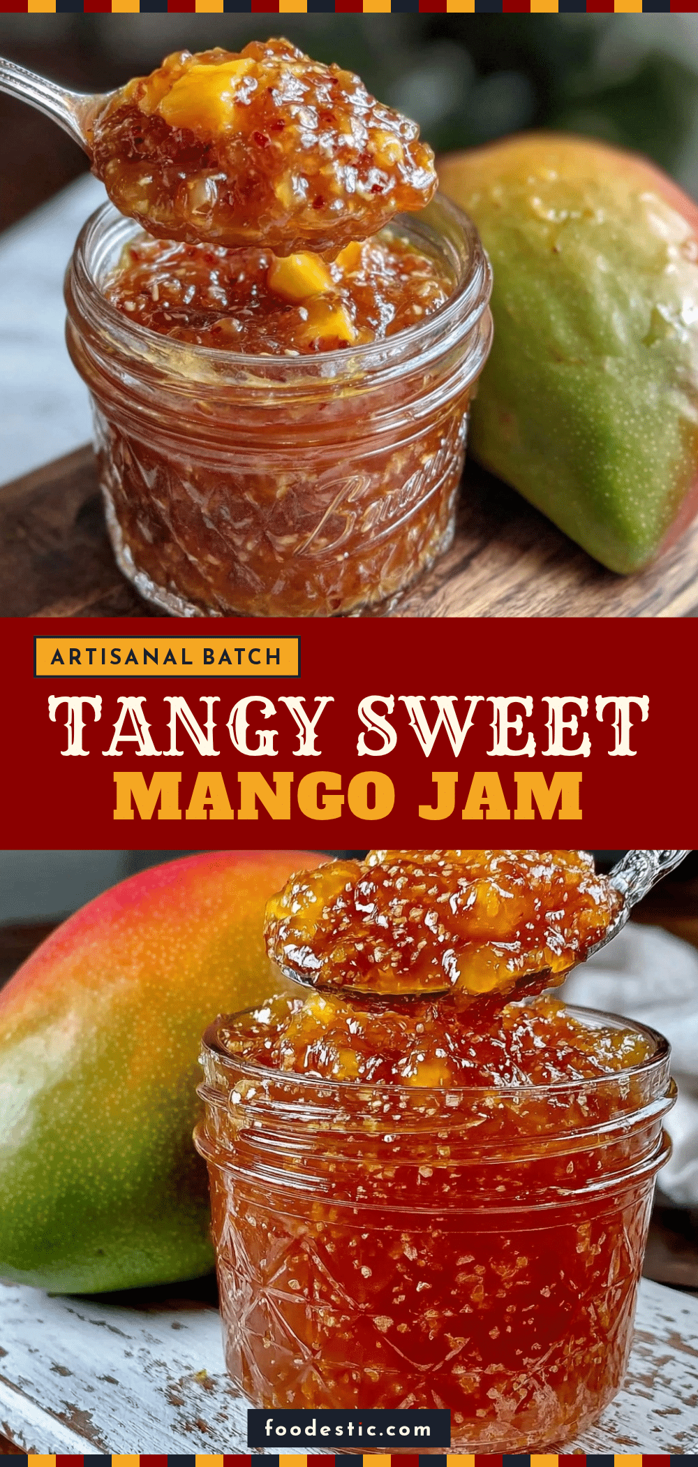 easy mango jam without pectin recipe