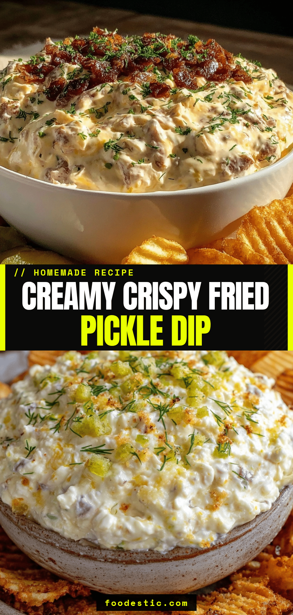 Fried Pickle Dip recipe