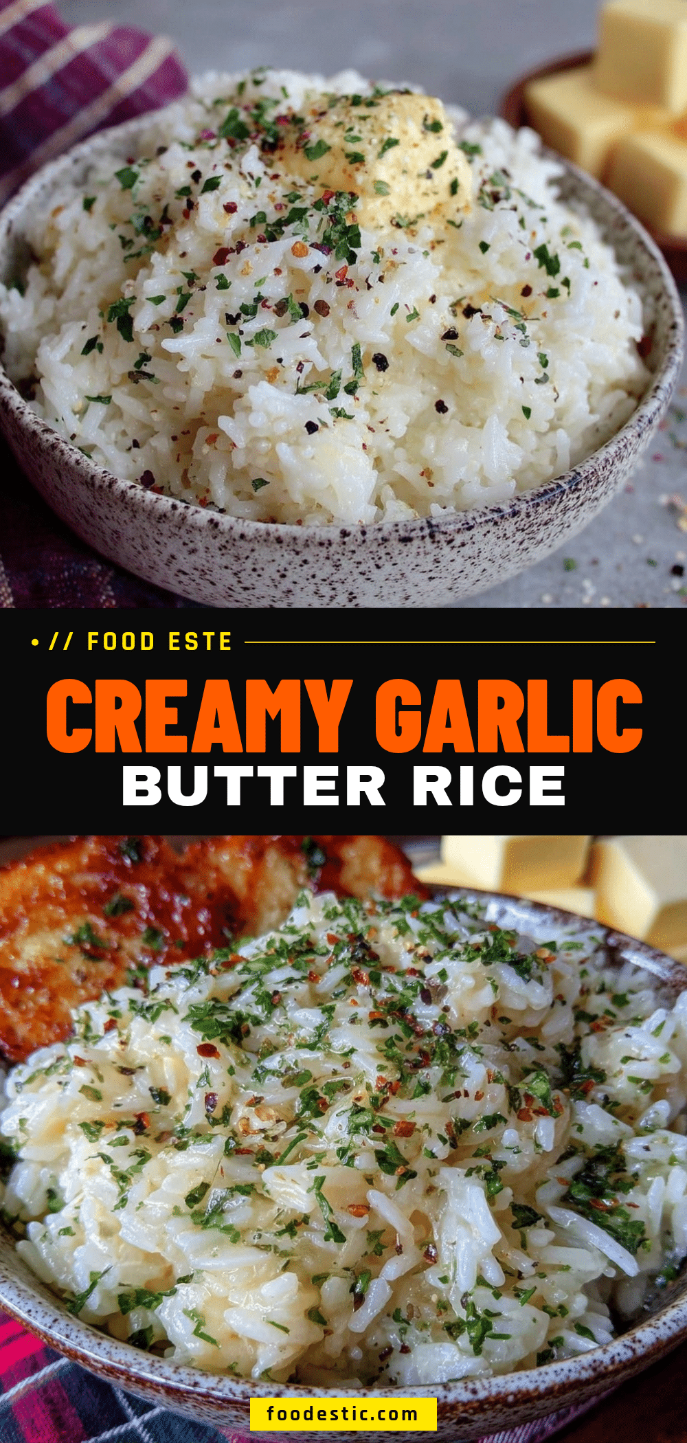 garlic butter rice recipe
