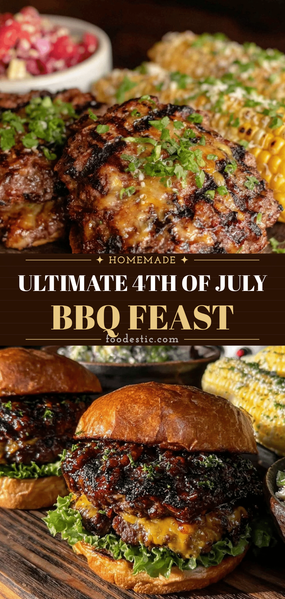 Grilled Beef Burgers recipe