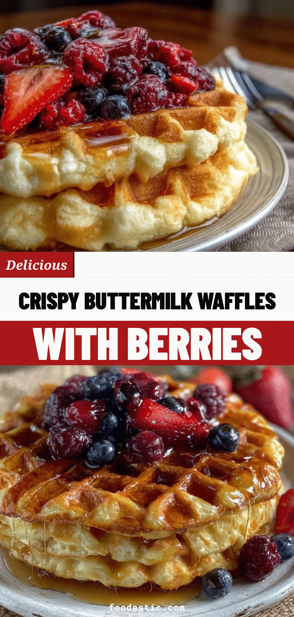 homemade buttermilk waffles recipe