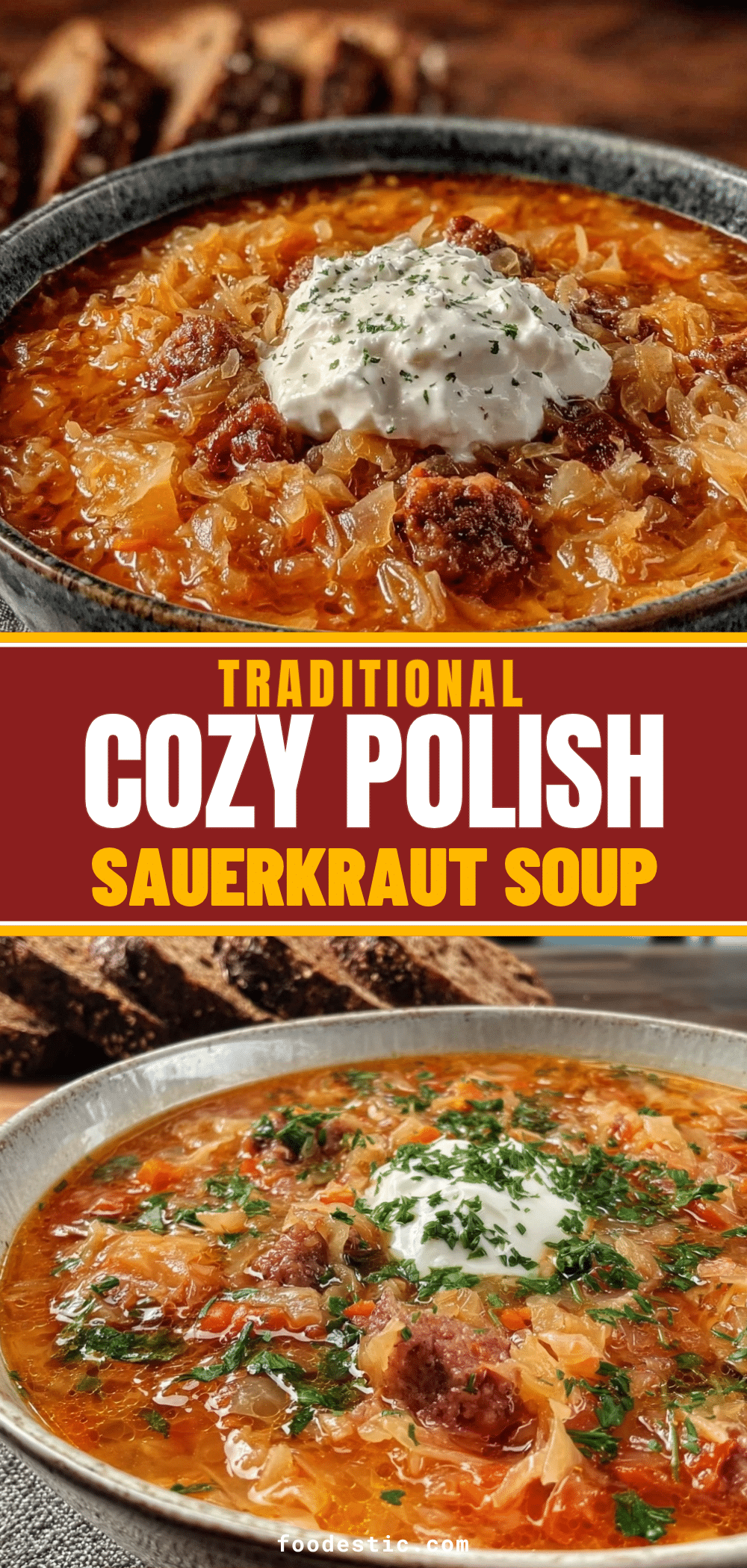 Polish Sauerkraut Soup recipe