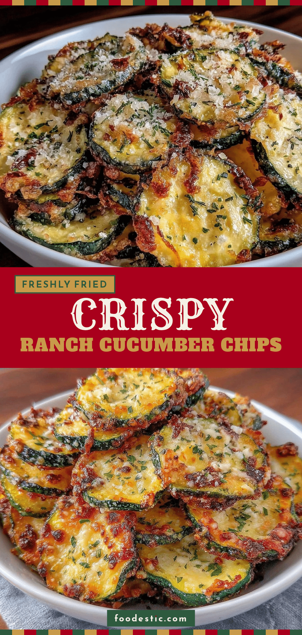 Ranch Cucumber Chips recipe