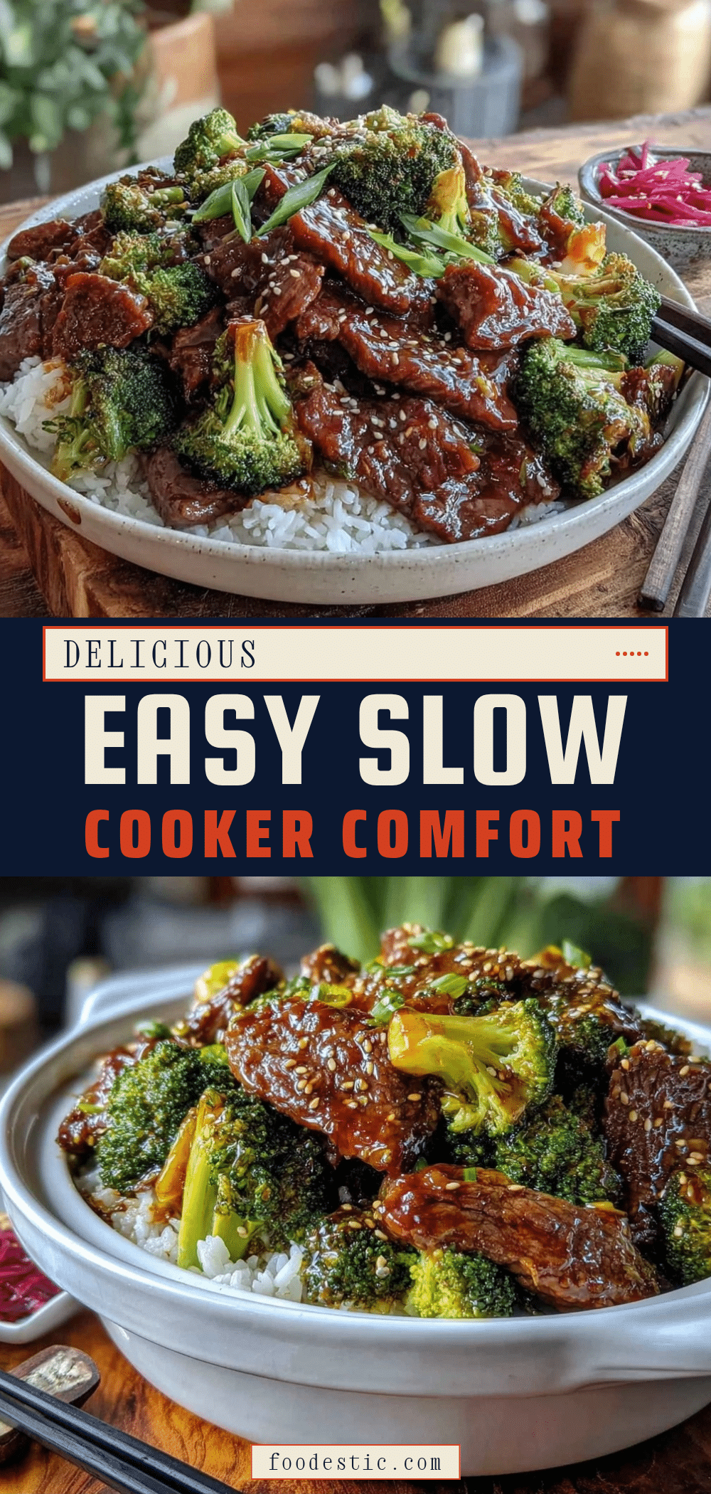 slow cooker beef and broccoli recipe