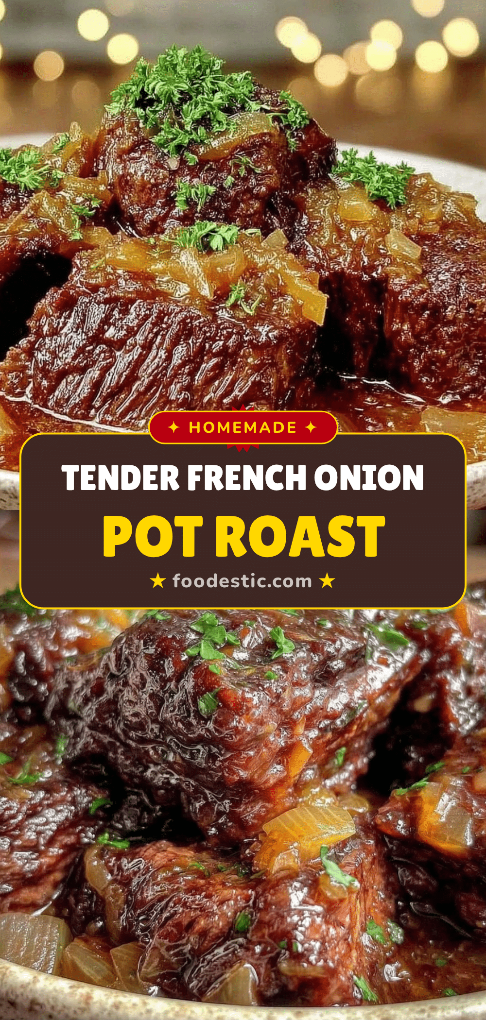slow cooker french onion pot roast recipe