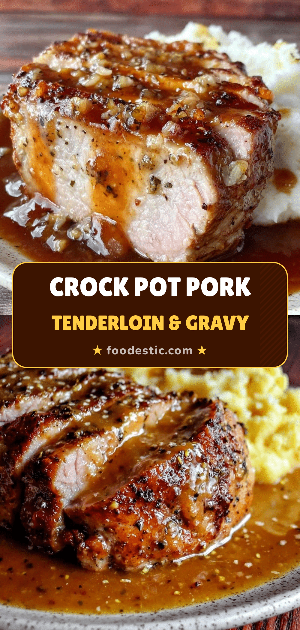 Slow Cooker Mississippi Pork Tenderloin recipe