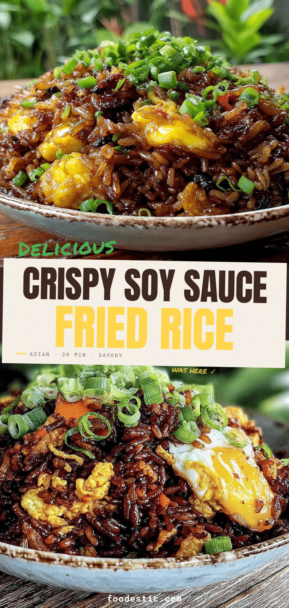 soy sauce fried rice recipe