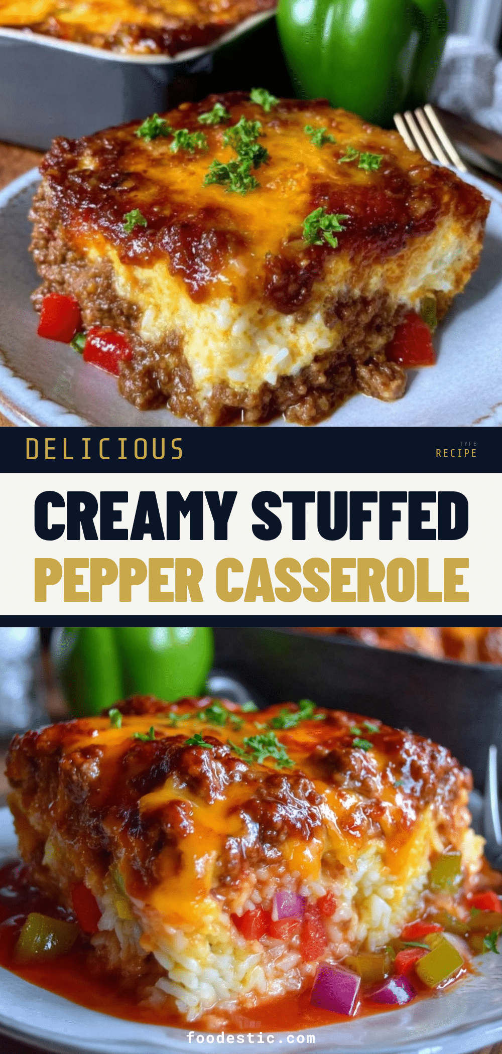 Stuffed Pepper Casserole recipe