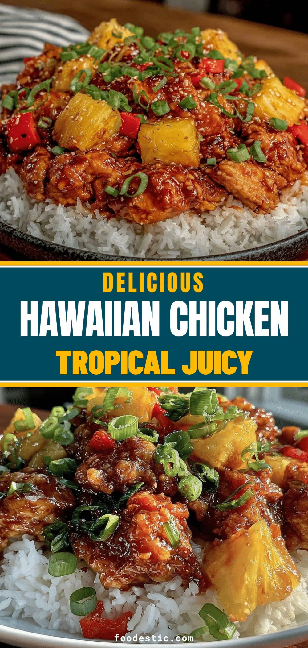 sweet pineapple chicken and rice recipe