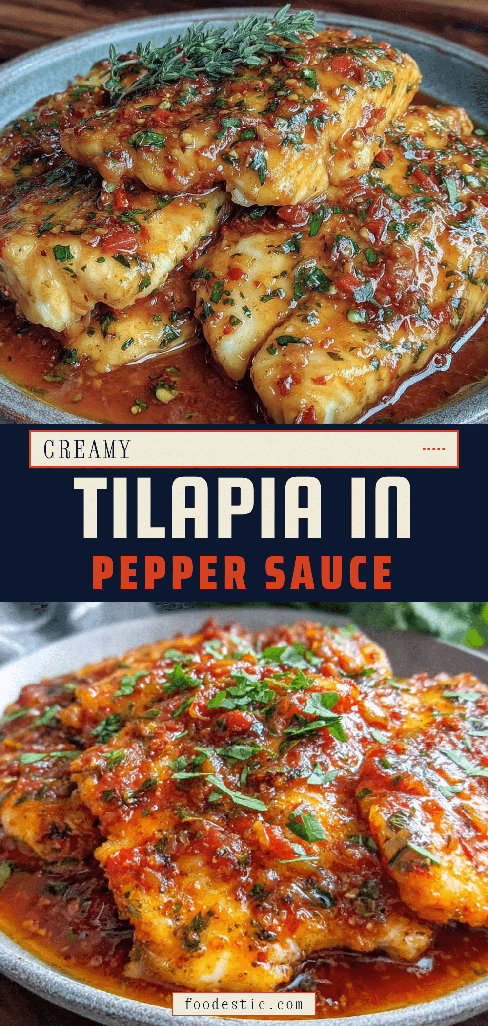 tender tilapia in pepper sauce recipe