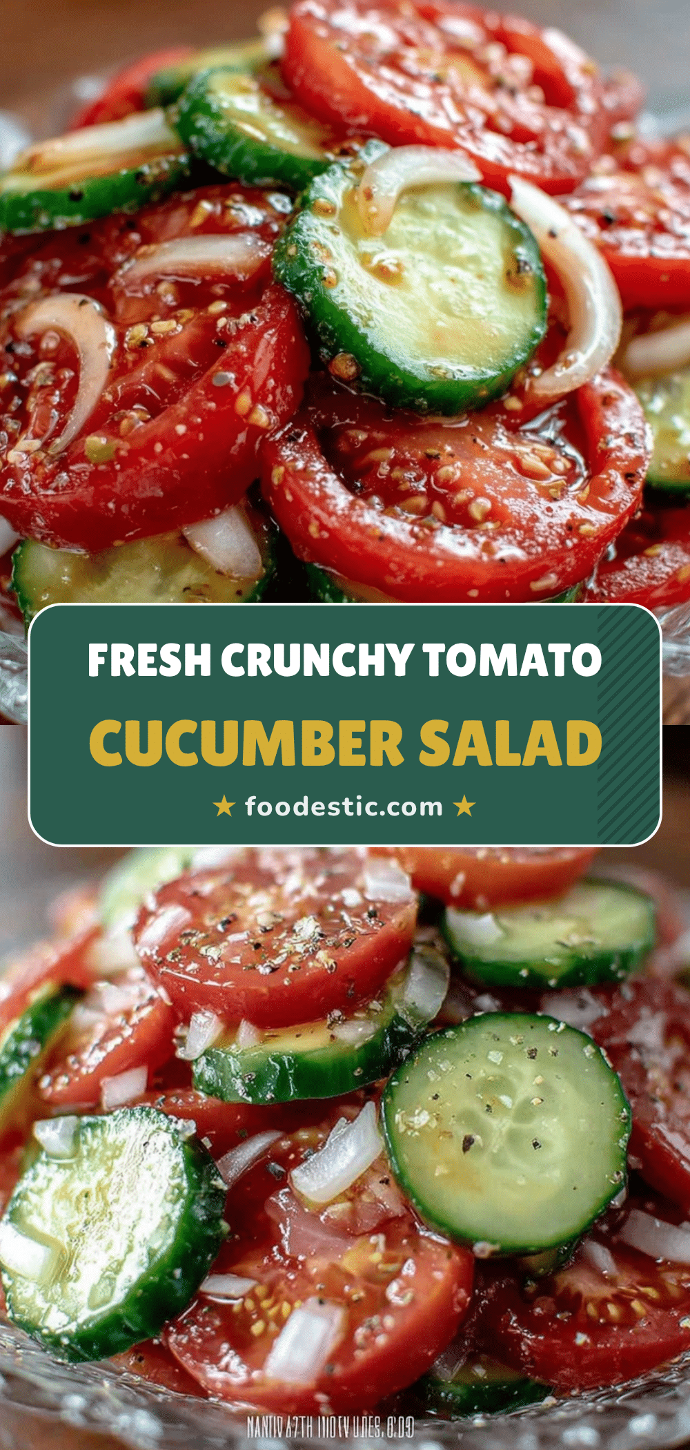 tomato cucumber and onion salad recipe