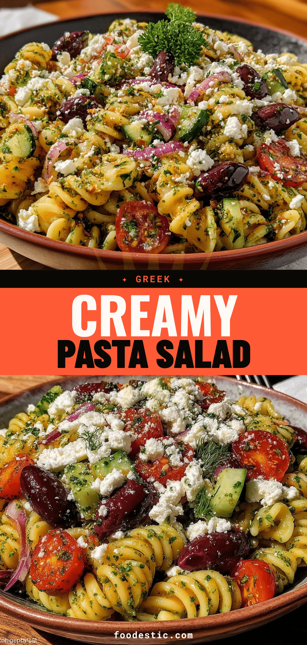 Tzatziki Pasta Salad recipe