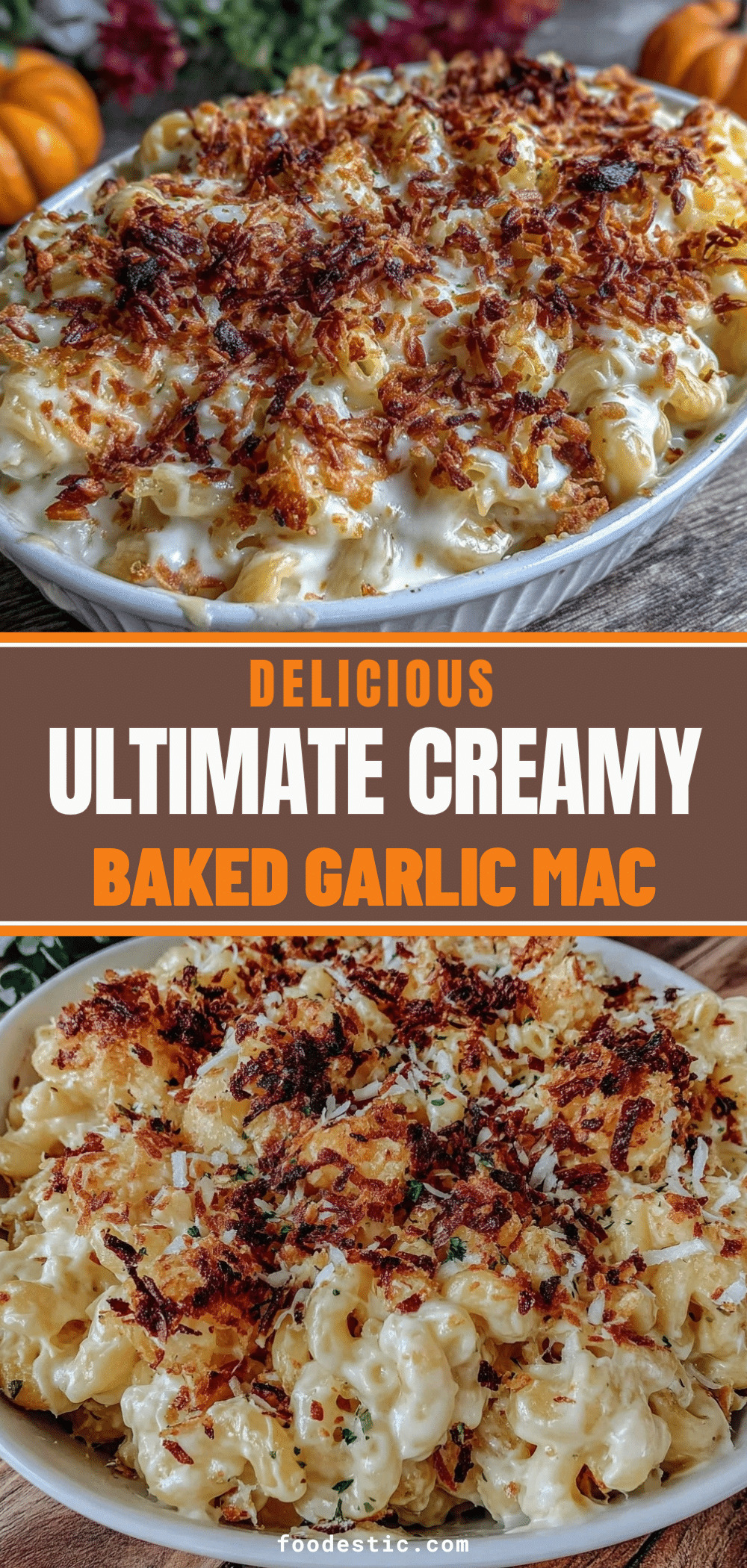 baked garlic mac and cheese recipe
