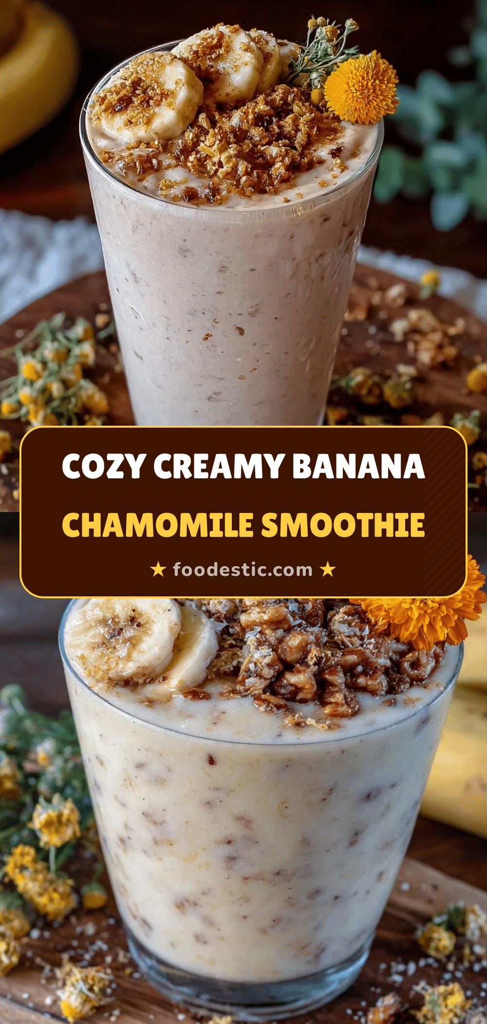 chamomile banana smoothie recipe