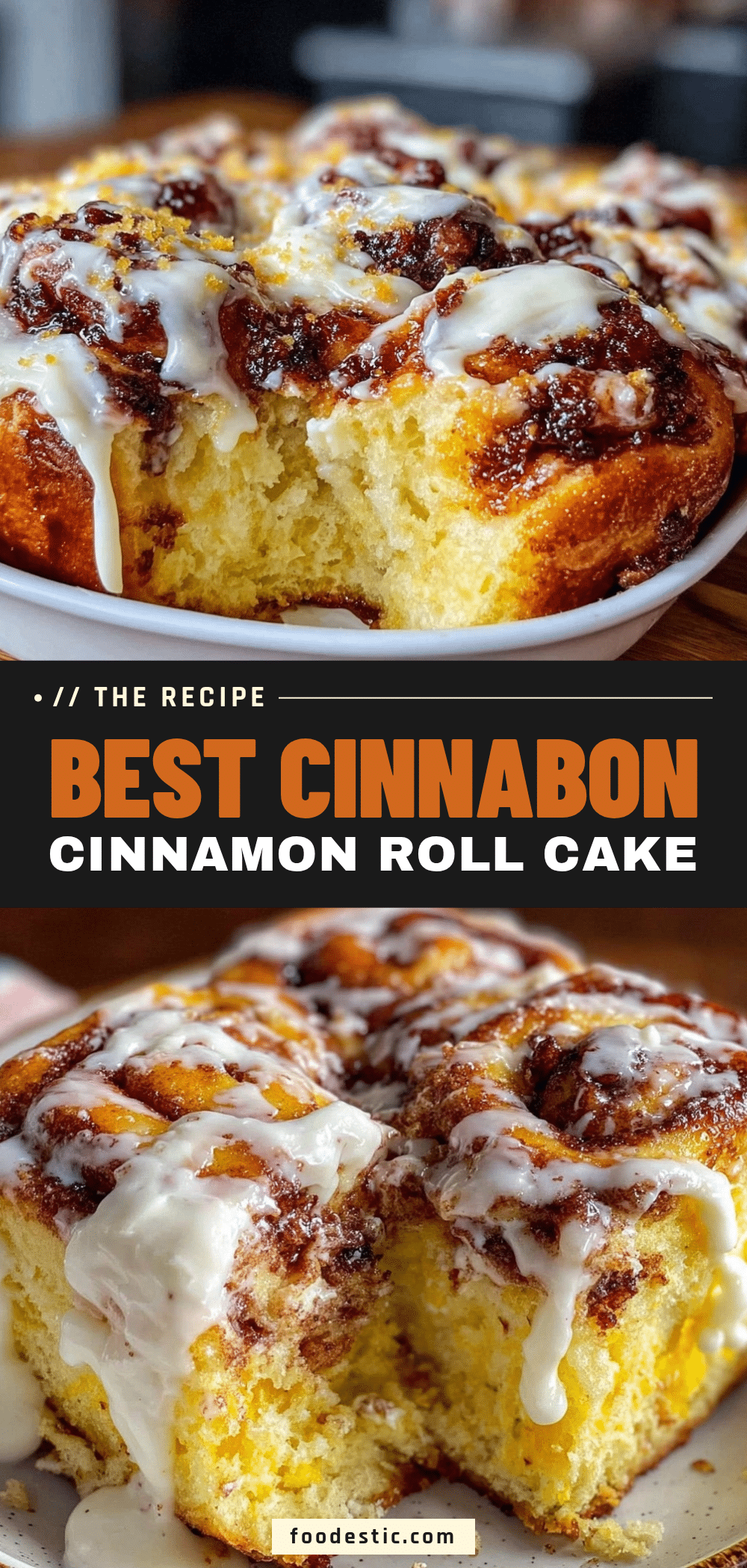 Cinnabon Cinnamon Roll Cake recipe