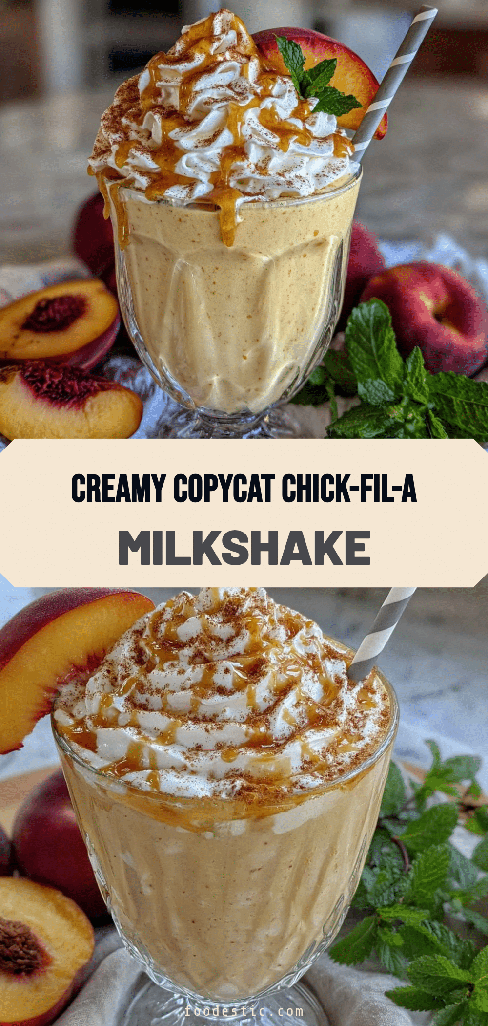 copycat chick fil a peach milkshake recipe