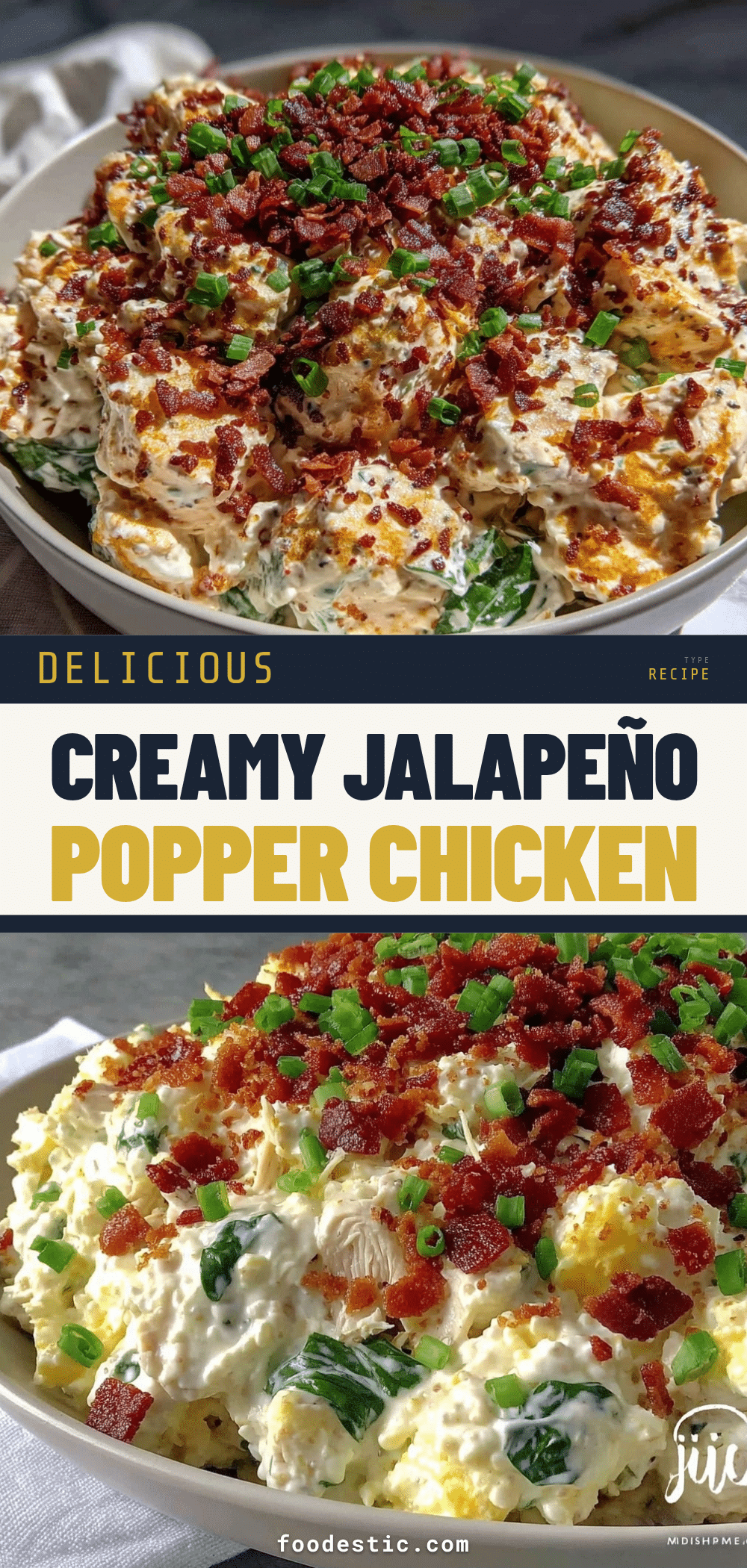 creamy jalapeño popper chicken salad recipe