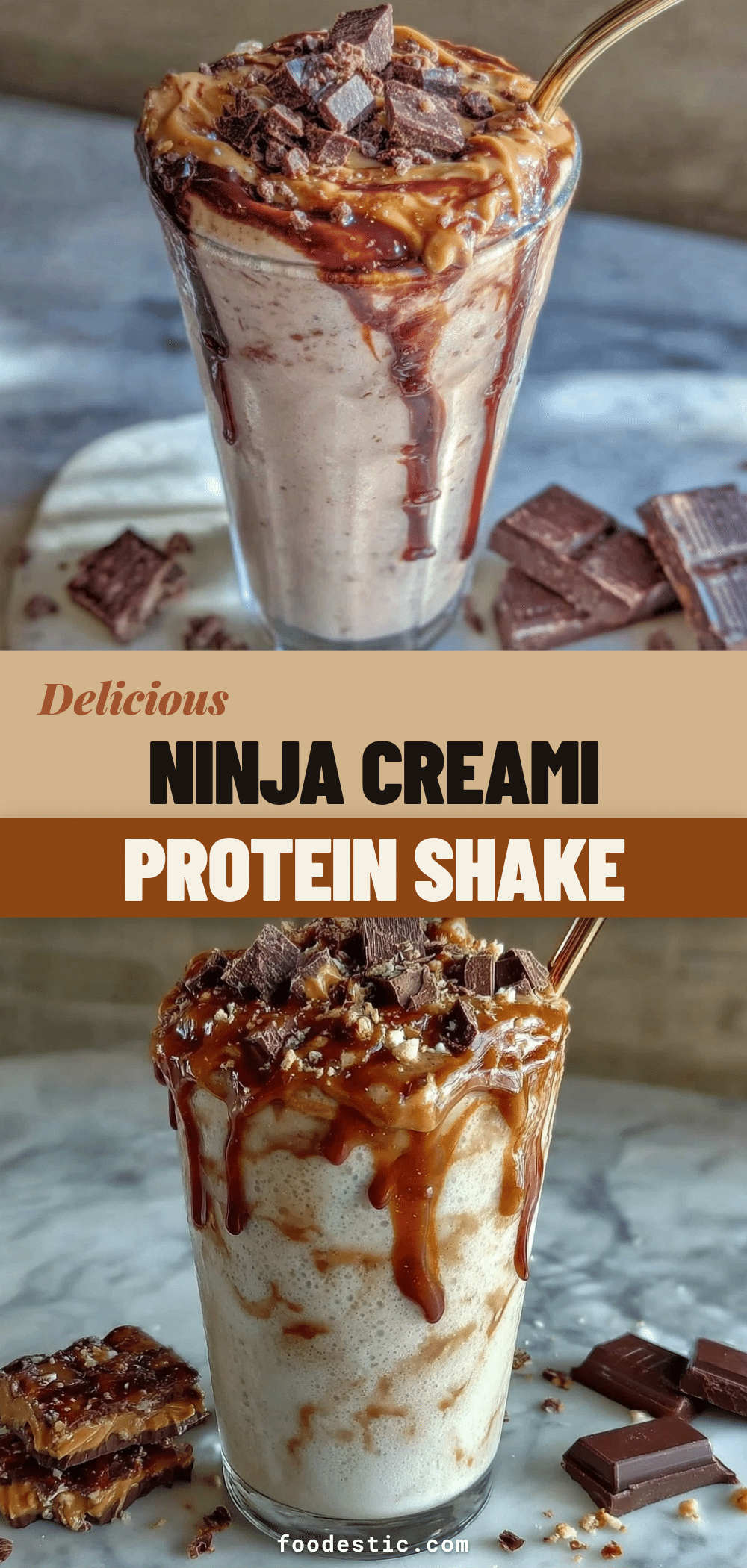 Creamy Ninja Protein Shake recipe