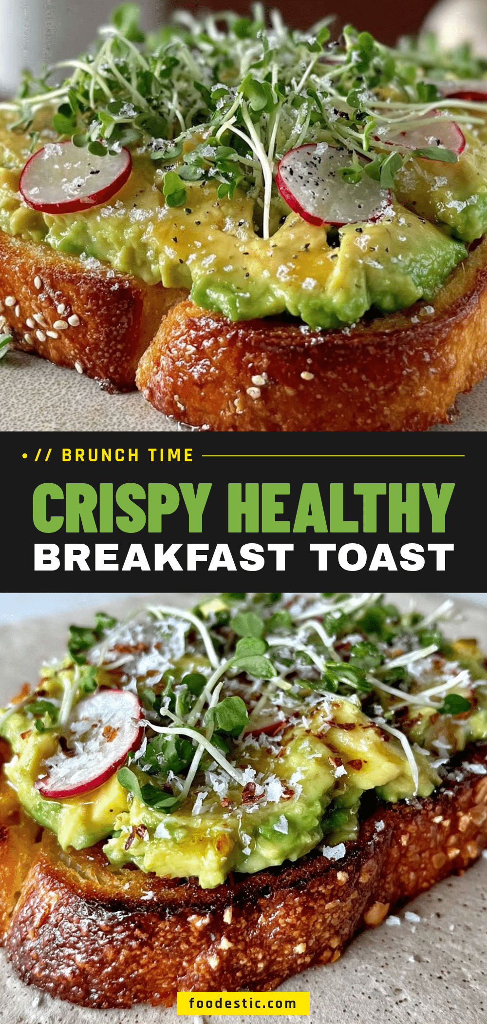 crispy avocado toast recipe