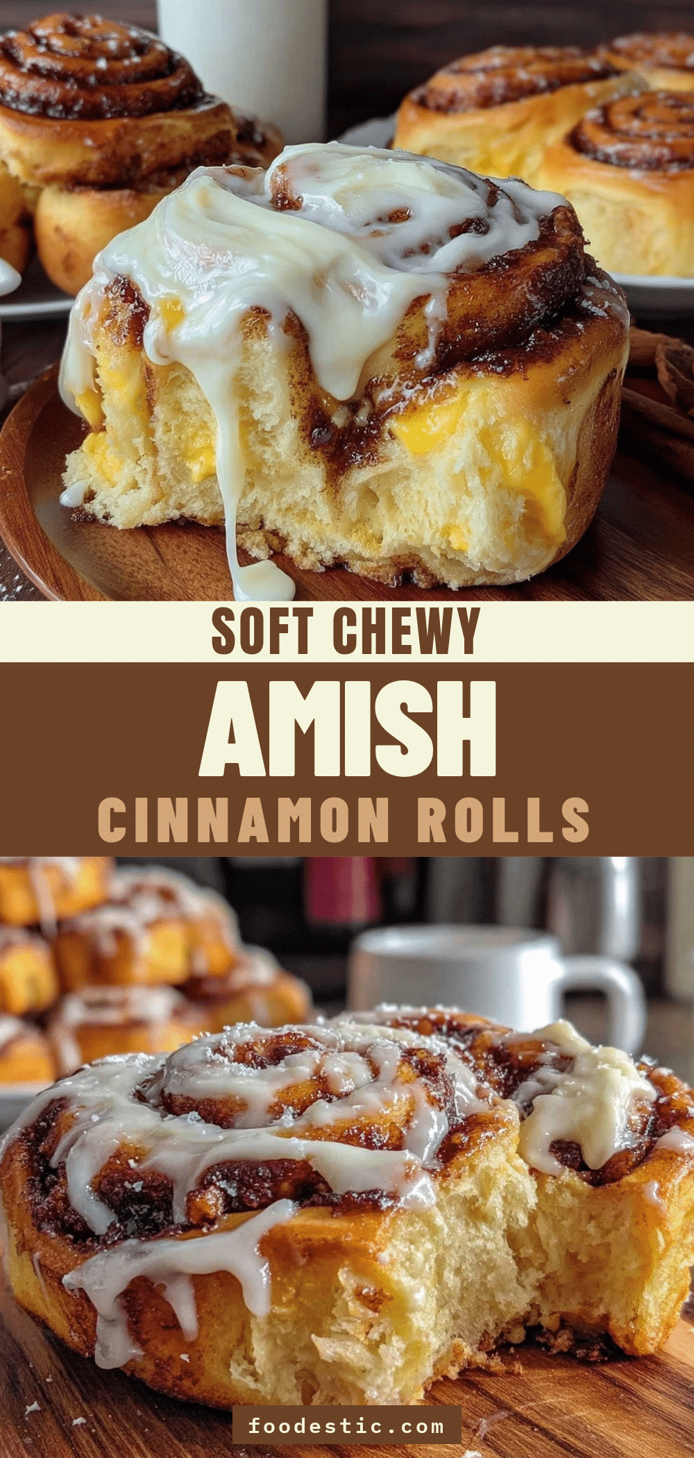 fluffy amish cinnamon rolls recipe