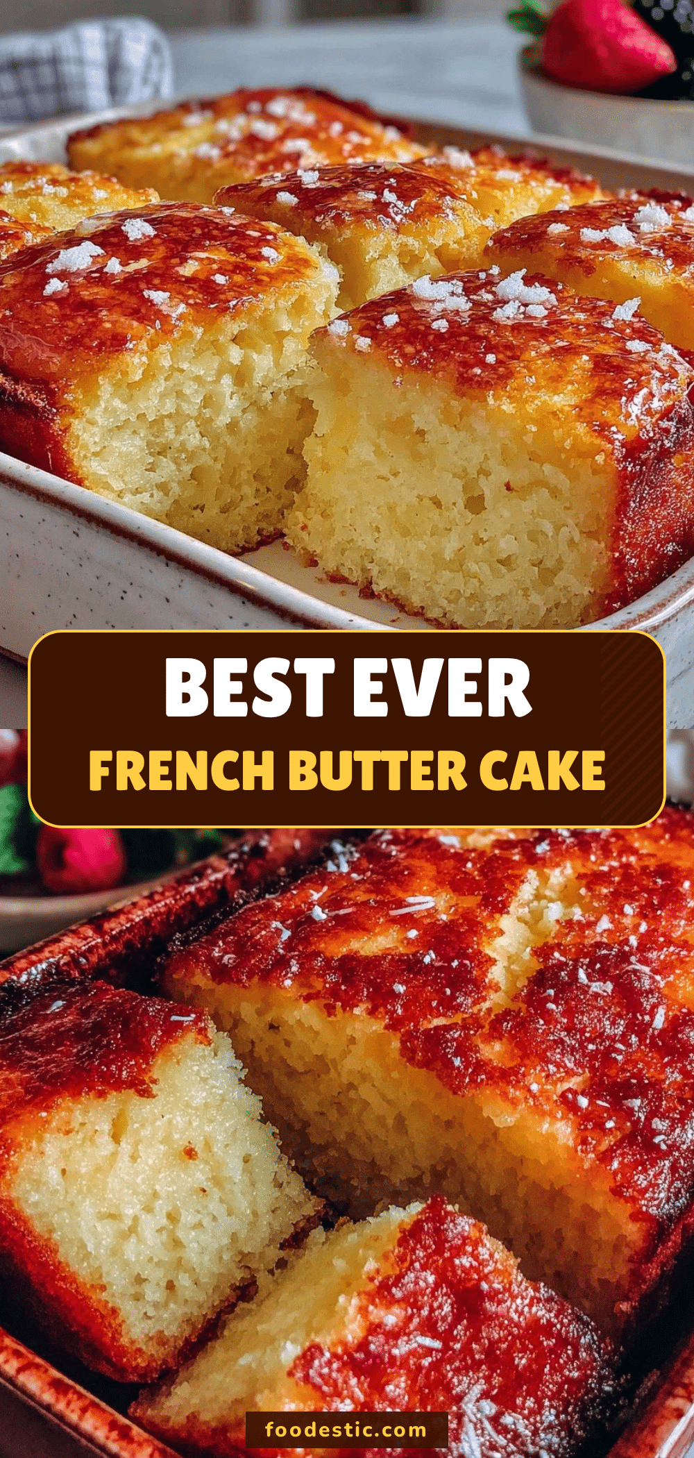 French Butter Cake recipe