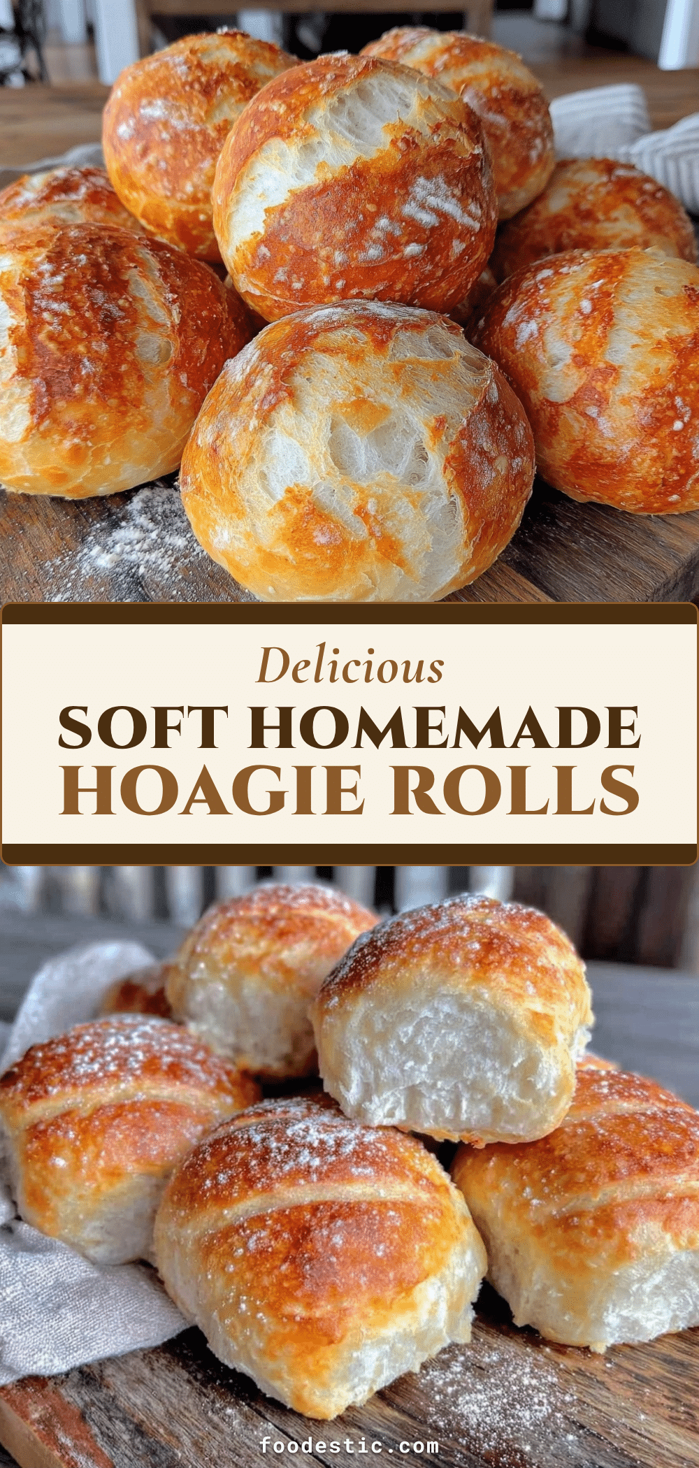 homemade hoagie rolls recipe