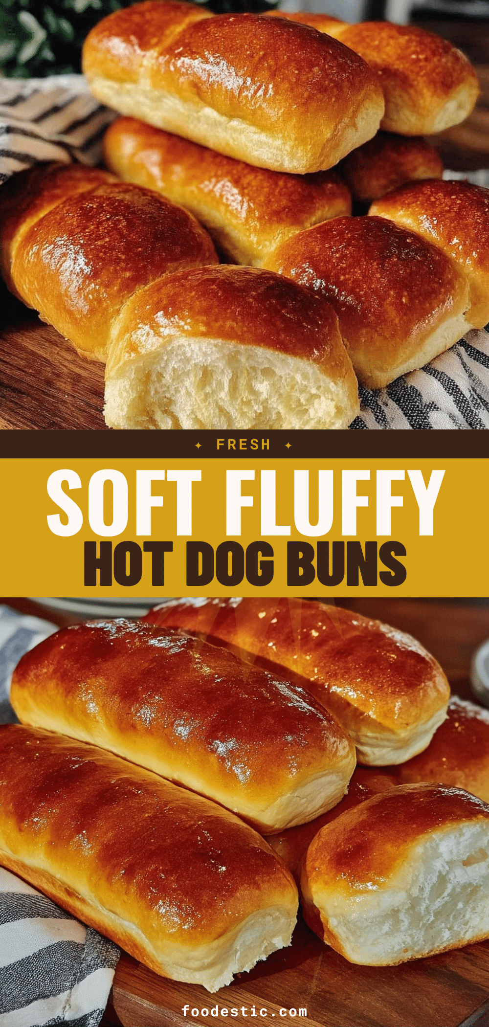 homemade hot dog buns recipe