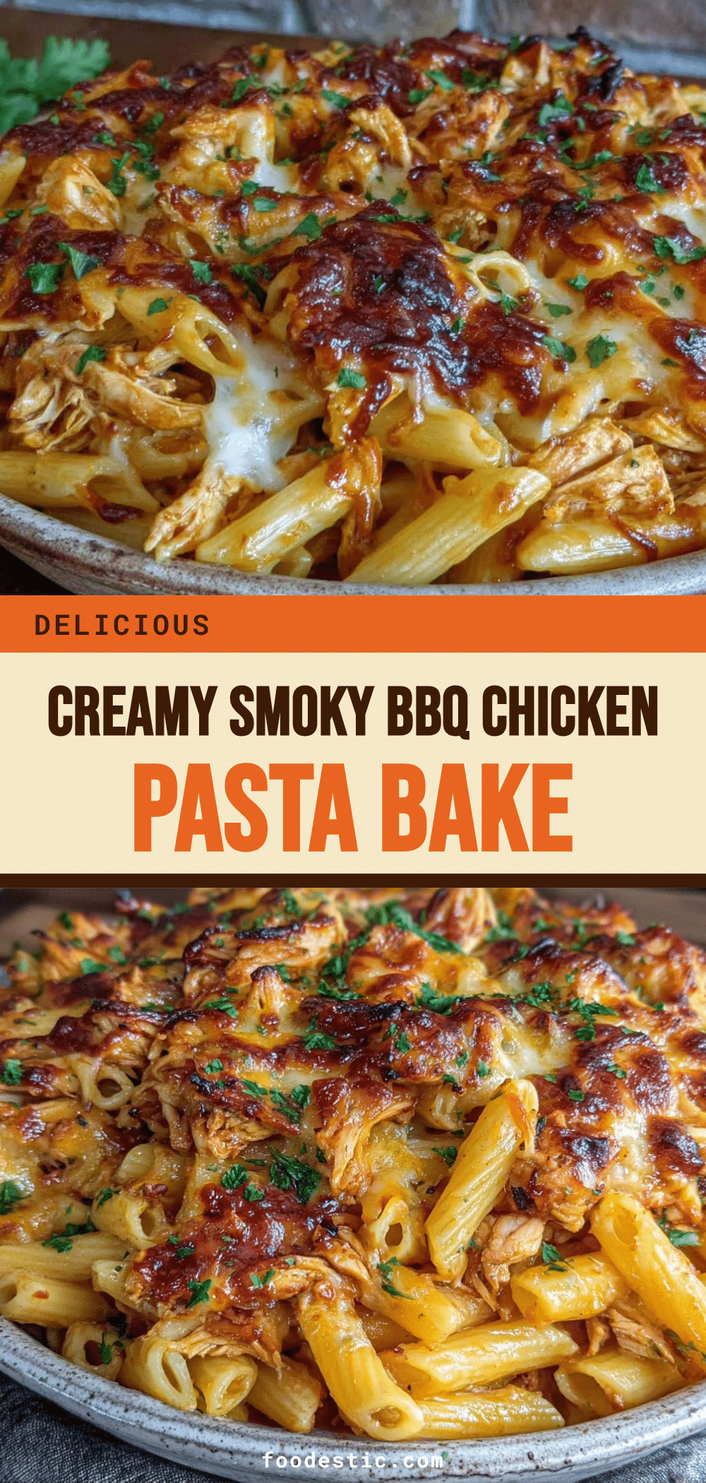 smoky bbq chicken pasta bake recipe