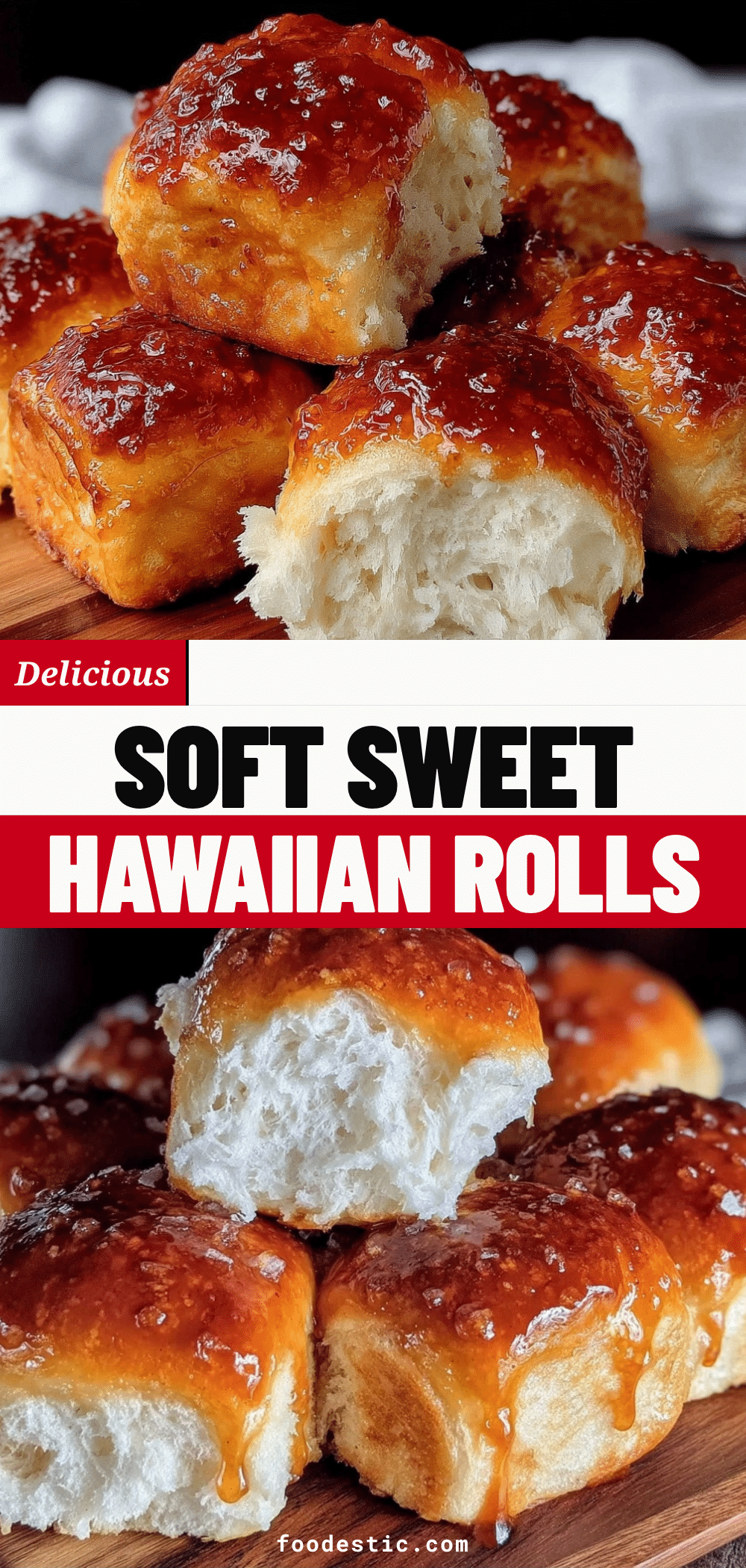 soft sweet Hawaiian rolls recipe