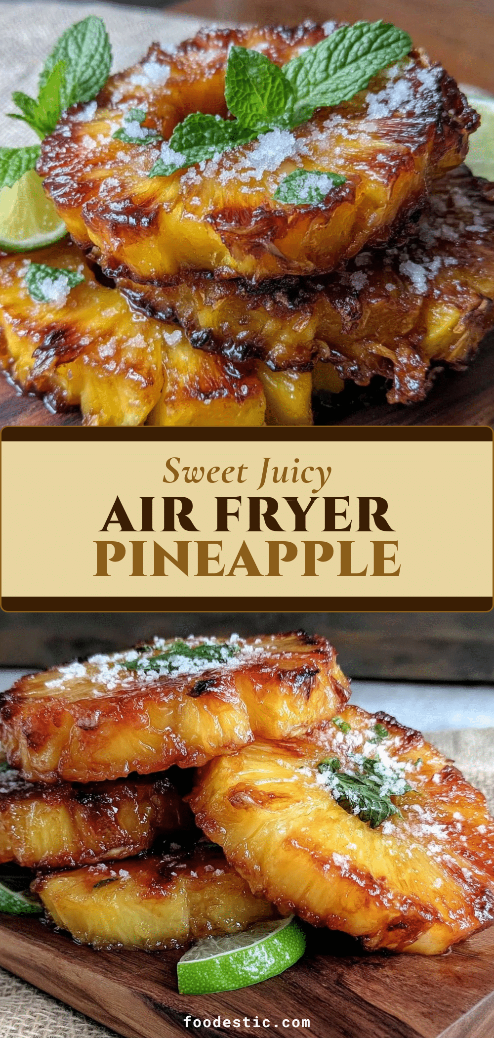 sweet air fryer pineapple recipe